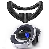 Compatible with PlayStation VR2 Face Bracket Replacement,VR PU Leather Facial Interface Pad Protective for PSVR2,Sweat-Proof Comfortable Face Cover Cushion VR Accessories