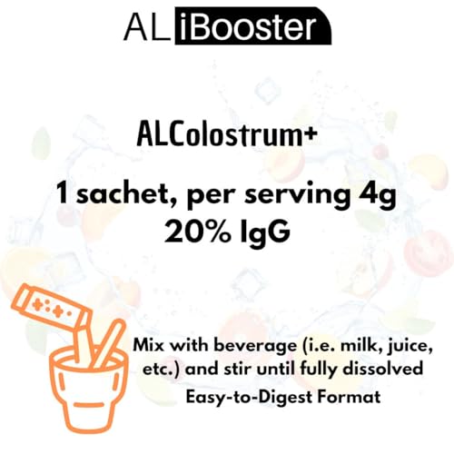 Colostrum premium en poudre ALColostrum+ de haute qualité | 100% naturel