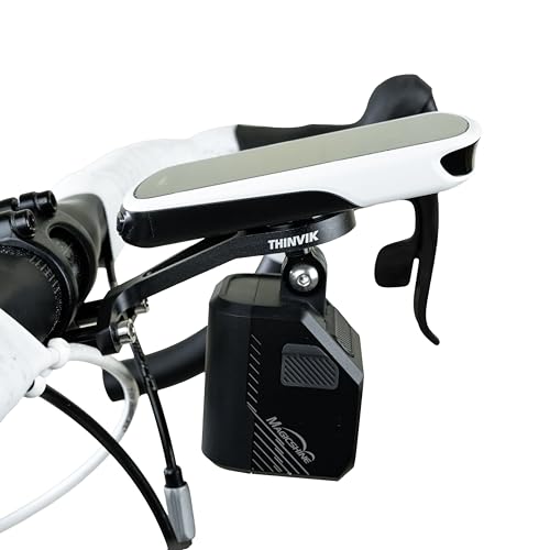 Thinvik Out-Front Extended Bike Computer Mount for Wahoo Garmin Bryton Series Combo Mount GPS Bike Computer