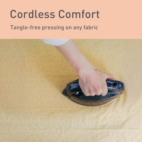 Panasonic NI-WL700A Cordless Steam/Dry Iron, 1500W, Black/Dark Blue - image 2