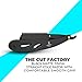 The Cut Factory® Straight Razor for Men Professional Barber Straight Edge Razor for Comfortable Smooth Shave. Gift Box Leather Pouch 20 Single Edge Blades. Our Blades Never Fall
