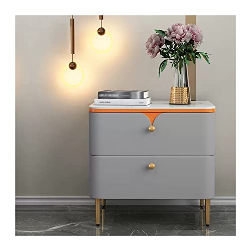 Table de chevet à 2 tiroirs compacte pour optimiser petit espace