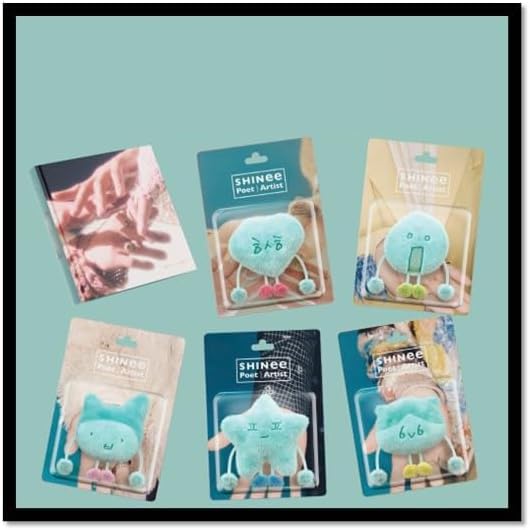 SHINee Poet Album d'artiste unique livre photo et 5 smart albums