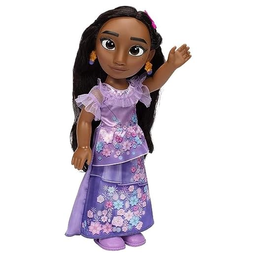 Disney Encanto - Mi Amiga Isabela Grande – Muñeca de 38 cm de Altura que Incluye Vestido y Zapatos – con Preciosos Detalles para niñas con 3 años +