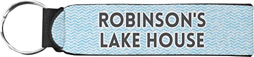 Rnk Shops Lake House #2 Neoprene Keychain Fob (Personalized) #TOP6