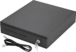 Caixa Registradora Comercial Gaveta de Dinheiro Reforçada com Abertura Automática e Manual