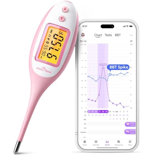 Easy@Home Bluetooth Basal Thermometer