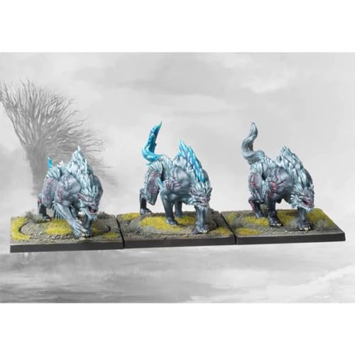 Nords : Fenr Beastpack Wargs kit de figurines sculptées haute précision - 3
