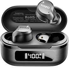 [Hybrid Active Noise Cancelling] With a maximum noise reduction depth of 45dB, Immerse yourself in your music without any distractions from the outside world and focus on what matters most - your music. [6 Microphone Call & ENC Ambient Noise Reductio...