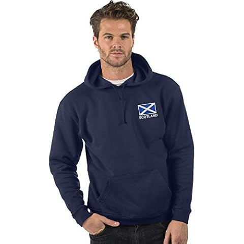 Embroidered Scotland Flag Hoodie for Men Cover