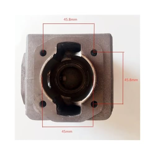 Cylindre piston 45mm haute compression avec bougie pour WM80 BS602