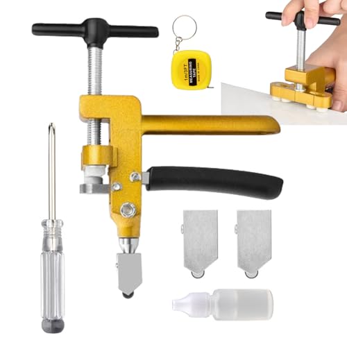 Utensile per tagliapiastrelle, pinza a mosaico 2 in 1, strumento per lavori fai da te e progetti artistici come arte di bottiglie, decorazione per la casa e