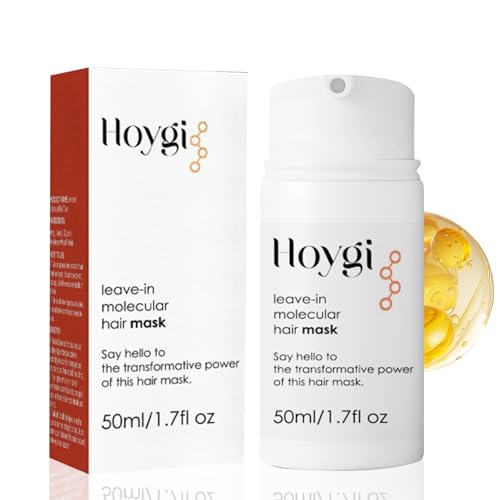 Leave-In Molecular Repair Hair Mask 50 ml, Mascarilla Sin Aclarado, Molecular Repair Mascarilla Pelo, Reparadora Nutritiva Cabello, Leave In Mascarilla Hidratante Cabello, Para Cabello Seco y Dañado