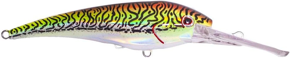 Nomad DesignNomad Design DTX Minnow 165/200 Sinking Trolling Minnow - Chartreuse Orange Mackerel, 8 inch