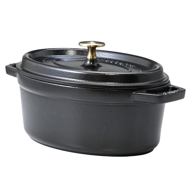 STAUB ピコ　ココット　オーバル　23㎝　ブラック 楽天市場】【公式】【生涯保証】 ストウブ ピコ ココット オーバル