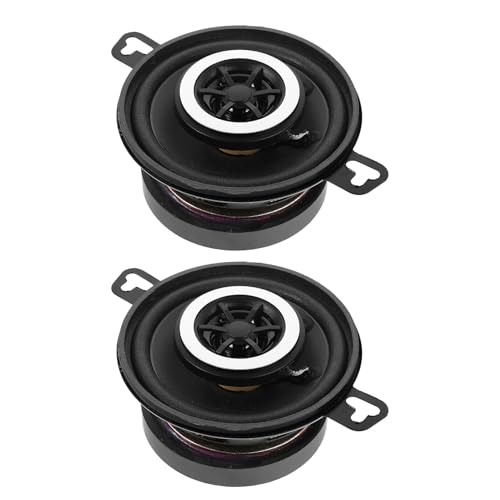 Haut-Parleurs Coaxiaux Voiture 3.5 Pouces Audio HiFi Stéréo 12V