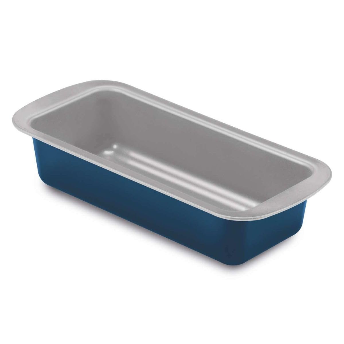 Guardini, Xbake Line, Plumacake Mould 25x11 cm, Steel with Non Stick Coating, Reduced Environmental Impact, Grey/Blue