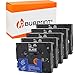 Produktbild 5er-Pack Bubprint Kompatibel Schriftbänder als Ersatz für Brother TZE-325 TZE 325 für P-Touch 1280 2430PC 2730VP 3600 9500PC 9700PC D400VP D600VP H100LB H105 P700 P750W Weiß auf Schwarz