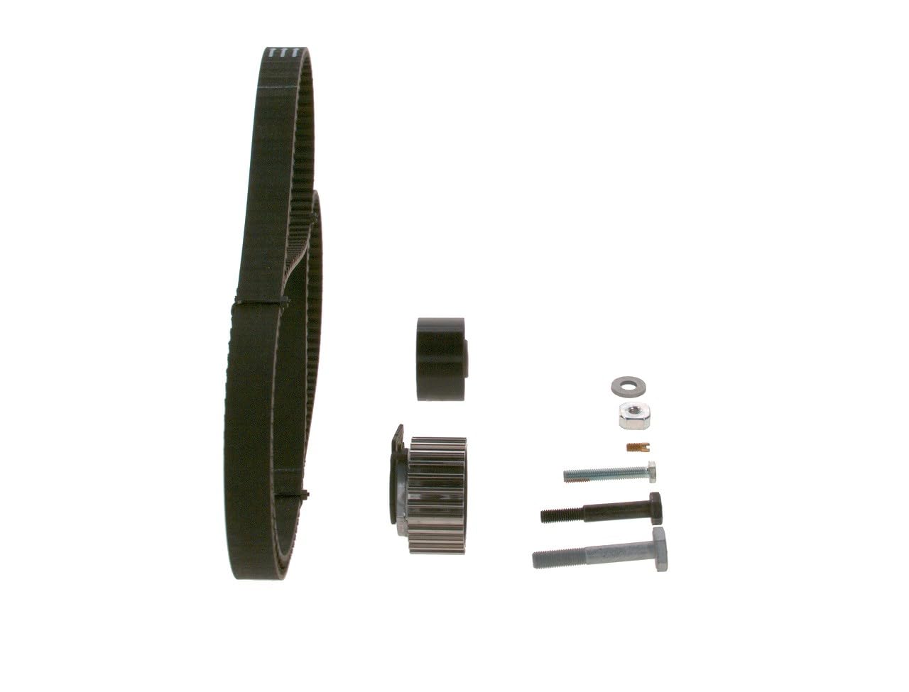 BOSCH Kit cinghia di distribuzione 1 987 946 676 N° denti: 199 24mm 1599mm Compatibilità con FIAT Ducato Van 250, 290 Ducato Camion pianale/Telaio 250, 290, OPEL ZAFIRA B A05, ALFA ROMEO GIULIETTA