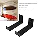 NOENNULL Snowboard Wall Mount Rack Aluminum Surfboard Skis Storage Display Wall Rack Snowboard Mount Surfboard Display Wall Rack for Home Room and Garage