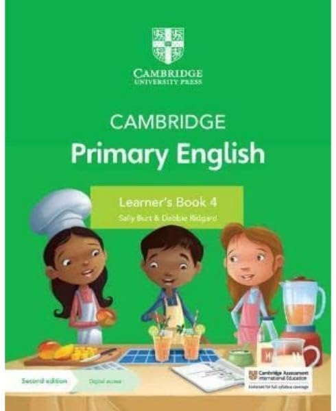 Cambridge Primary English Learner's Book 4 with Digital Access (1 Year)