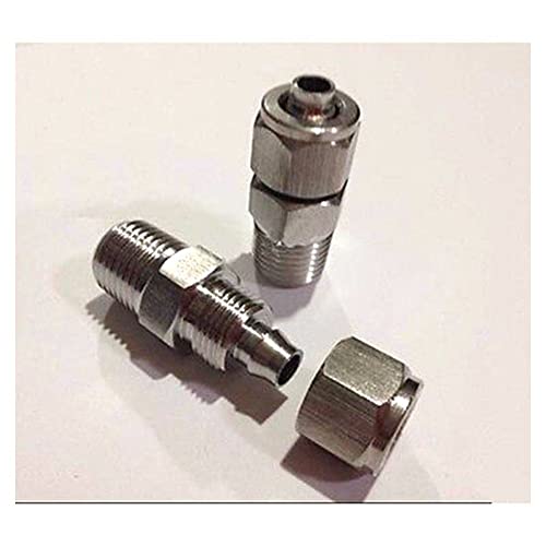 304 Stainless Steel Bulkhead 1/4