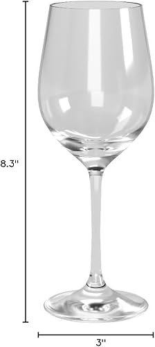 Miniatura 11 de Spiegelau Vino Grande - Juego de regalo de copas de vino blanco, elegantes vasos de cristal, cristalería con tallo elegante para bar en casa