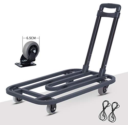 Carretilla multiusos plegable capacidad 225Kg 4 ruedas miniatura 1