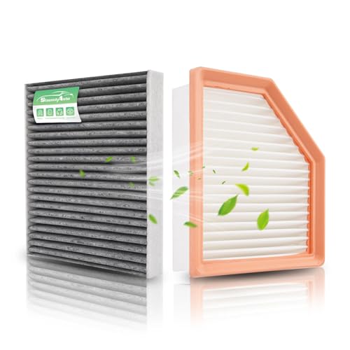 StaunchAuto Engine & Cabin Air Filter for 2021 2022 2023 2024 2025 2026 Nissan Rogue Air filter for Car Replacement 272775NA1A 16546-6RA0A Automotive Accessories-2 Pack