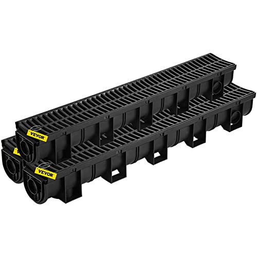 VEVOR Trench Drain System 6-Pack