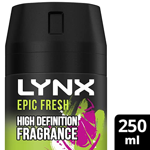 Lynx Epic Fresh Grapefruit & Tropical Pineapple 48 Hours Men Body Spray, 250ml - Image 3