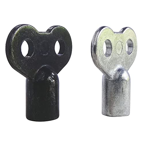 SOMATHERM FOR YOU - 2 Clés Métal de purgeur à carré de 4 et 5 mm