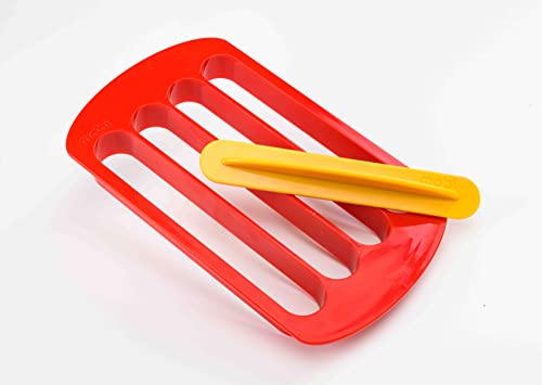 Mobi-The New Cool Way To Eat A Hamburger- Hot Dog Shaped Burger Mold