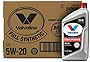 Valvoline Full Synthetic High Mileage with MaxLife Technology SAE 5W-20 Motor Oil 1 QT, Case of 6