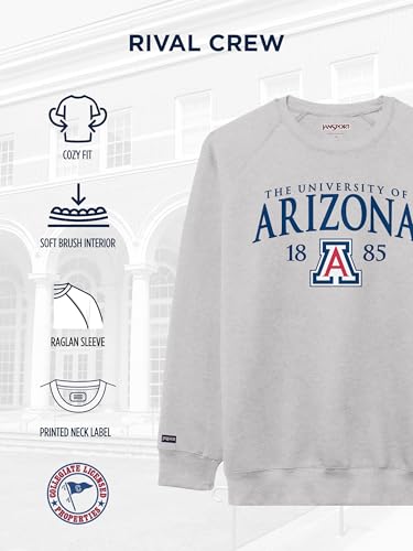 JanSport NCAA Officially Licensed Rival Crew Sweatshirt, Long Sleeve Graphic Pullover for Men & Women, Cotton-Polyester Blend Featuring Collegiate Design & Easy-On Style for Game Days, or Travel - image 5