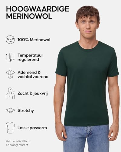 DANISH ENDURANCE Dames Trui, Merino Wol Kasjmier Mix, Sweater met Hoge Nek voor Vrouwen, Luxueus Zacht Lichtgrijs Gemêleerd XL