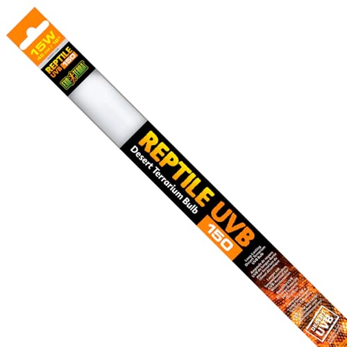 Exo Terra Reptile UVB 150, ideal für alle in der Wüste lebende Reptilien, Leuchtstoffröhre T8, 15W, 45cm