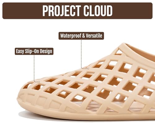 Image of Project Cloud Jelly Shoes Women - Lightweight & Water-Resistant Women's Flats Sandals - Non Slip Womens Shoes - Perfect Summer Jelly Flats for Women 2026 (Jellz)