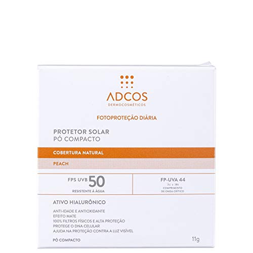 Filtro Solar Adcos Peach Pó Compacto... glide
