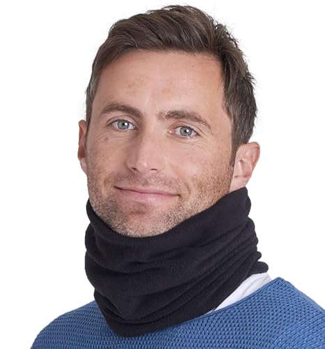 Tough Headwear Winter Neck Warmer, Warm Fleece Neck Gaiters For Men Women, Ski Gaiter Face Mask For Cold Weather, Neck Scarf