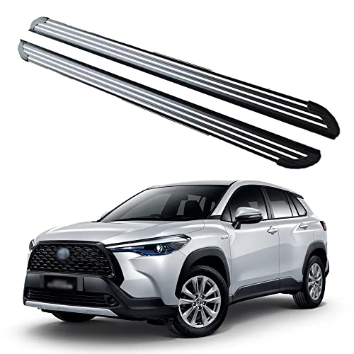 Side Steps Running Boards Fits For Toyota Corolla Cross 2020-2022 Nerf Bar Pedals #TOP11
