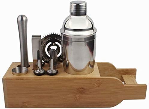 Set Bartender 10 Pcs Acero Inoxidable con Soporte miniatura 1