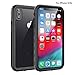 iPhone Xs/iPhone X Waterproof Case, Fansteck IP68 Waterproof/Snowproof/Shockproof/Dirtproof, Full-Body Protective Case with Built-in Screen Protector (5.8-inch) (Black/Clear Back)