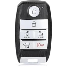 Keymall Keyless Entry Remote 6 Buttons Proximity Key Fob Replacement for Kia Sedona 2015 2016 2017 2018 2019 2020 2021FCCSY5YPFGE06 P/N95440-A9300 ID47 Chip