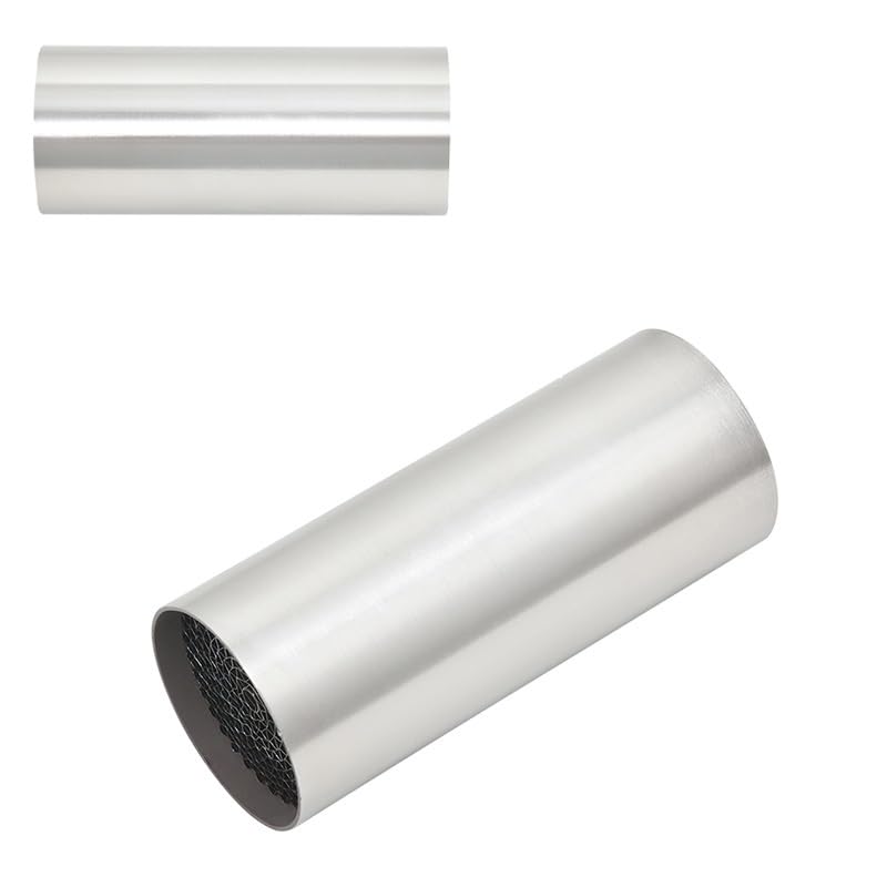 Réducteur de bruit pot échappement moto universel 48mm pour éliminer les sons trop graves