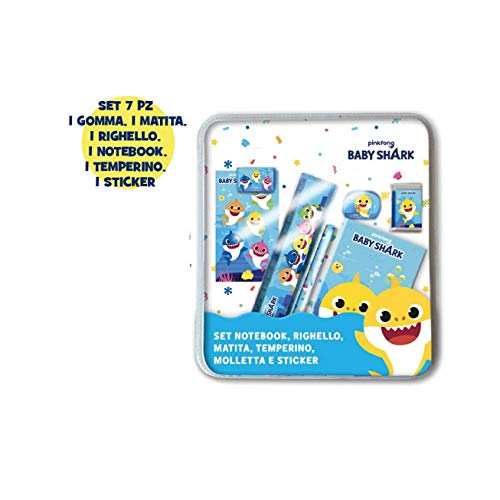 Coriex Srl Baby Shark Set di glitter