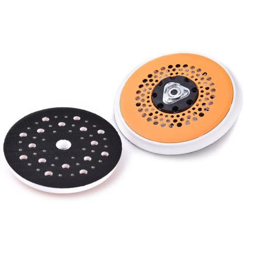Nofox Dual Action Machine Backing Plates/Dust Devil V3 Multi-Hole Sanding Backing Pad 6" - Backing pad for DA Polisher-Pack of 1 Pcs | 6 Inch Medium Cut Pad | 6 Inch Heavy Cut Pad | (B09RMHZM6K) Amazon Price History, Amazon Price Tracker