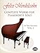 Complete Works for Pianoforte Solo, Vol. 1