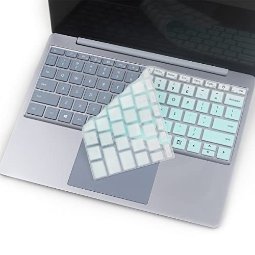 2 peças de capa de teclado para laptop Microsoft Surface Go - 12,5 polegadas versão 2021 2020 tela s