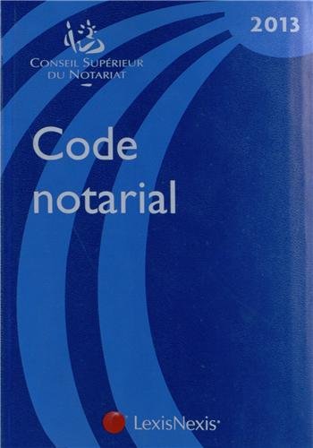 Code notarial Code notarial